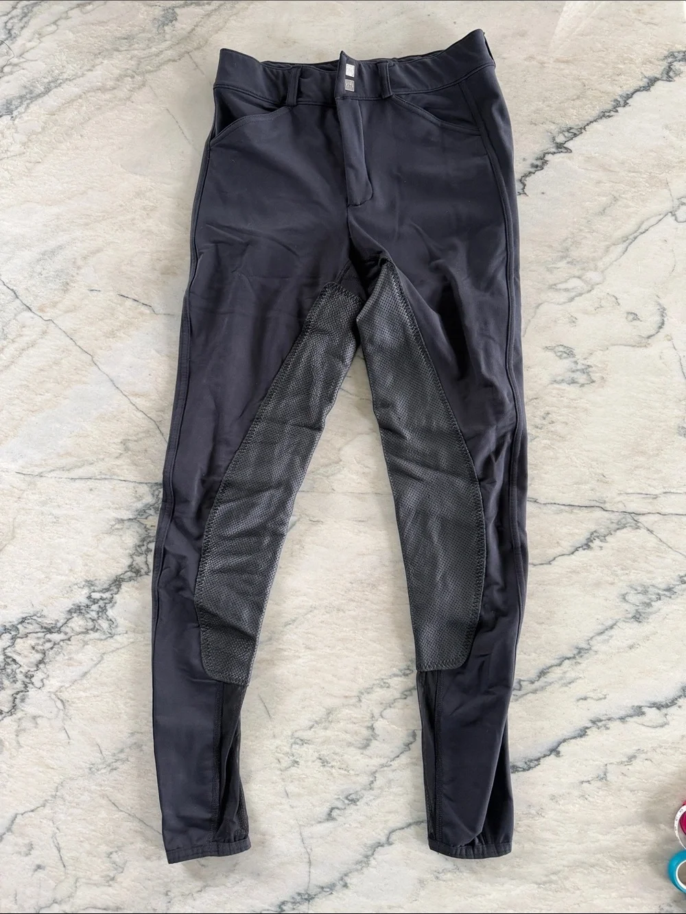 FITS PerforMAX Black Full Seat Riding Breeches - Picture 2 of 9